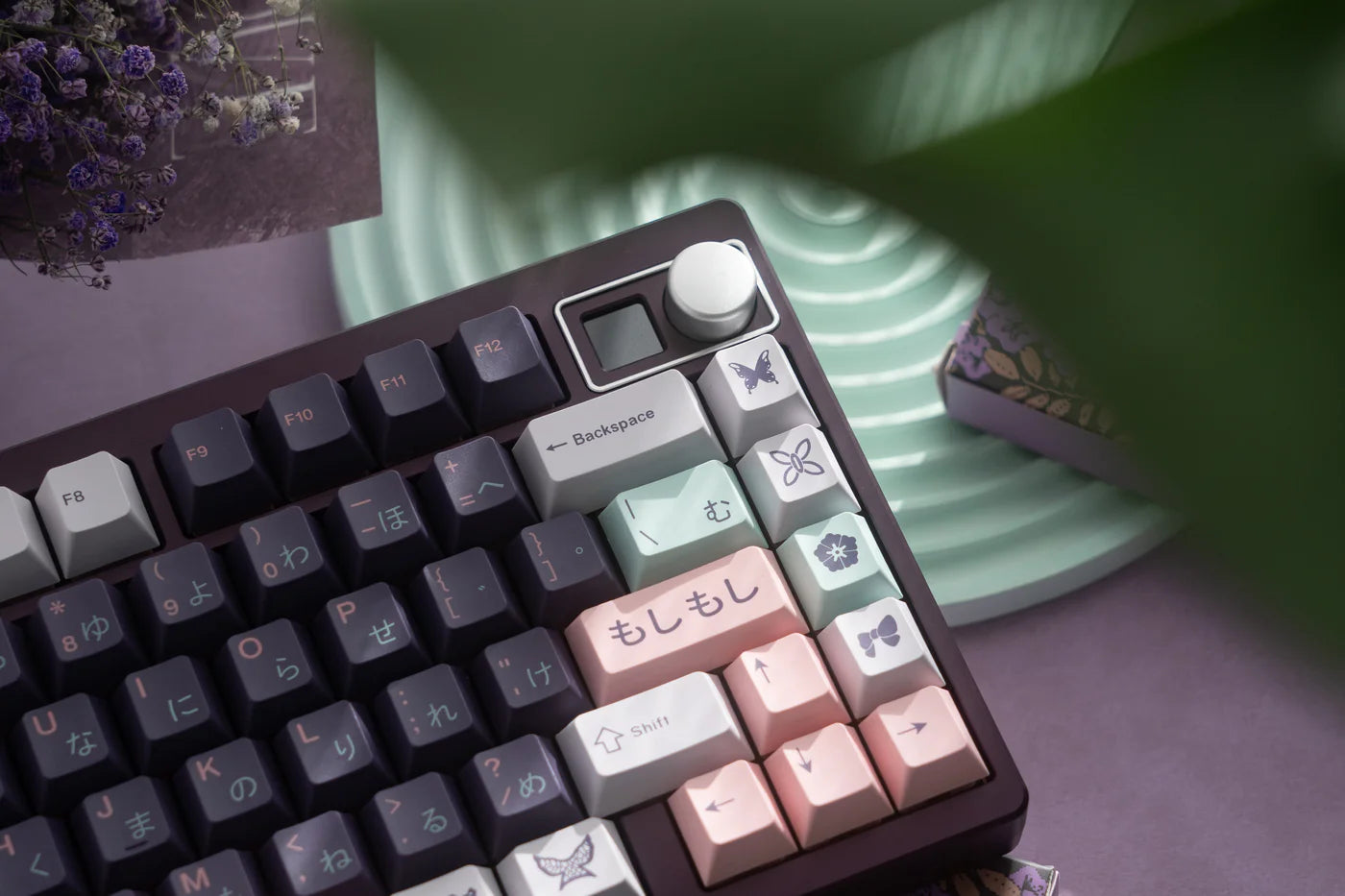 Keyboard Science Butterfly Girl Keycaps