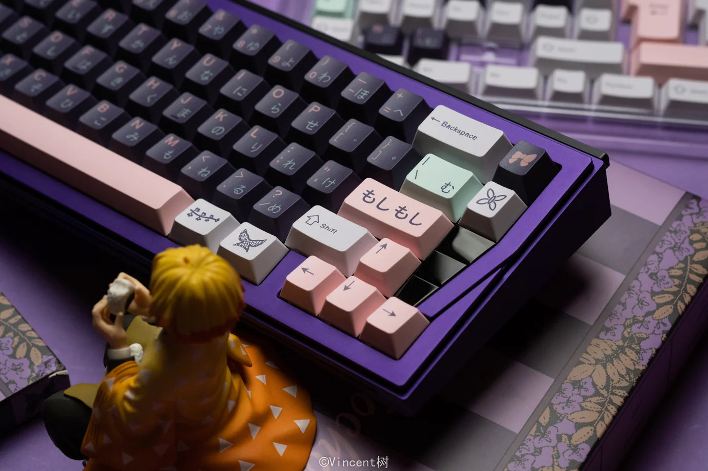 Keyboard Science Butterfly Girl Keycaps