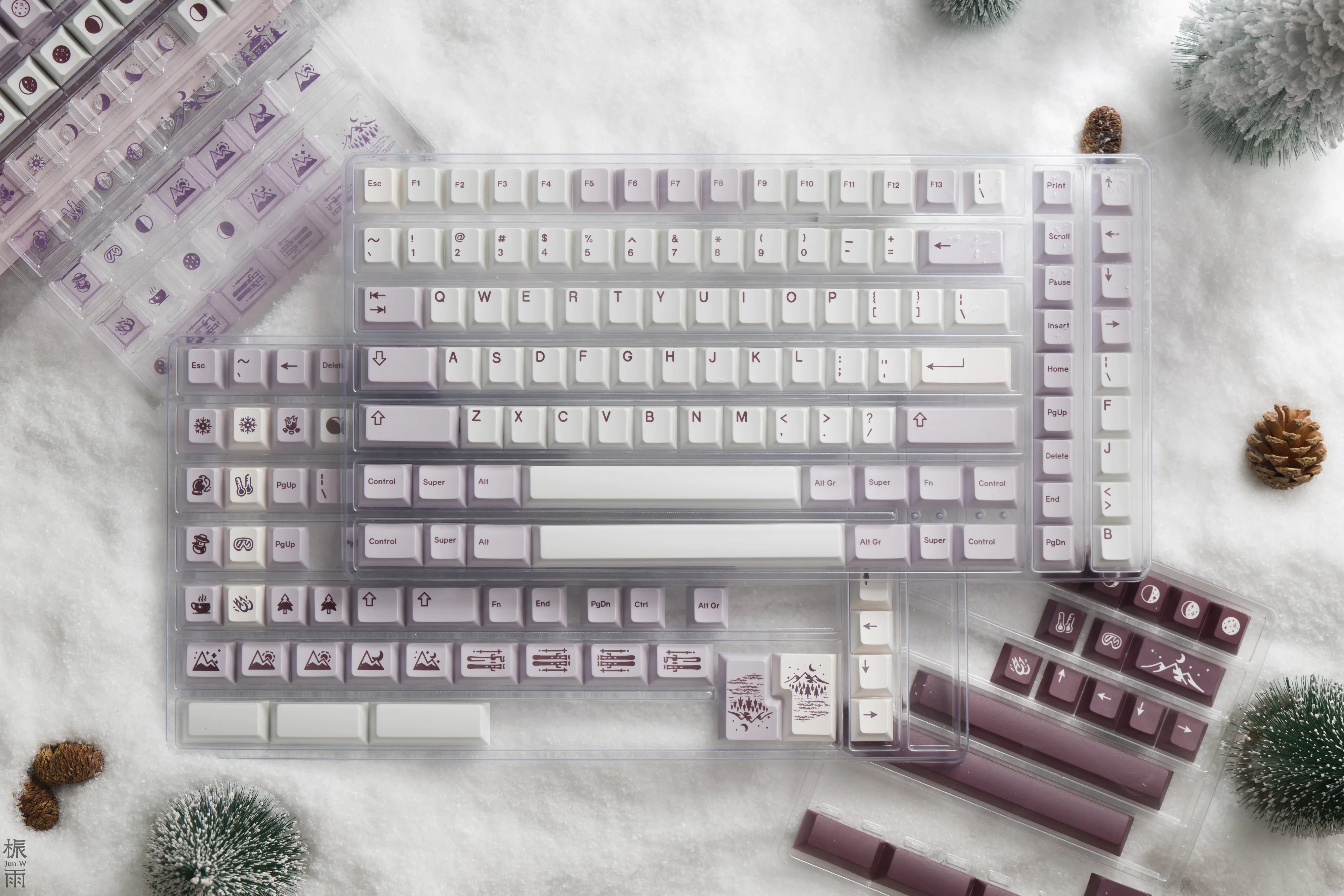 GoMaster Winter Breath: Ireland R2 Keycaps