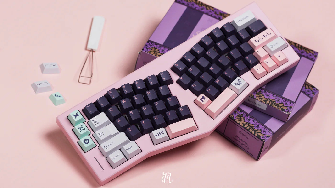 Keyboard Science Butterfly Girl Keycaps – qwertyqop