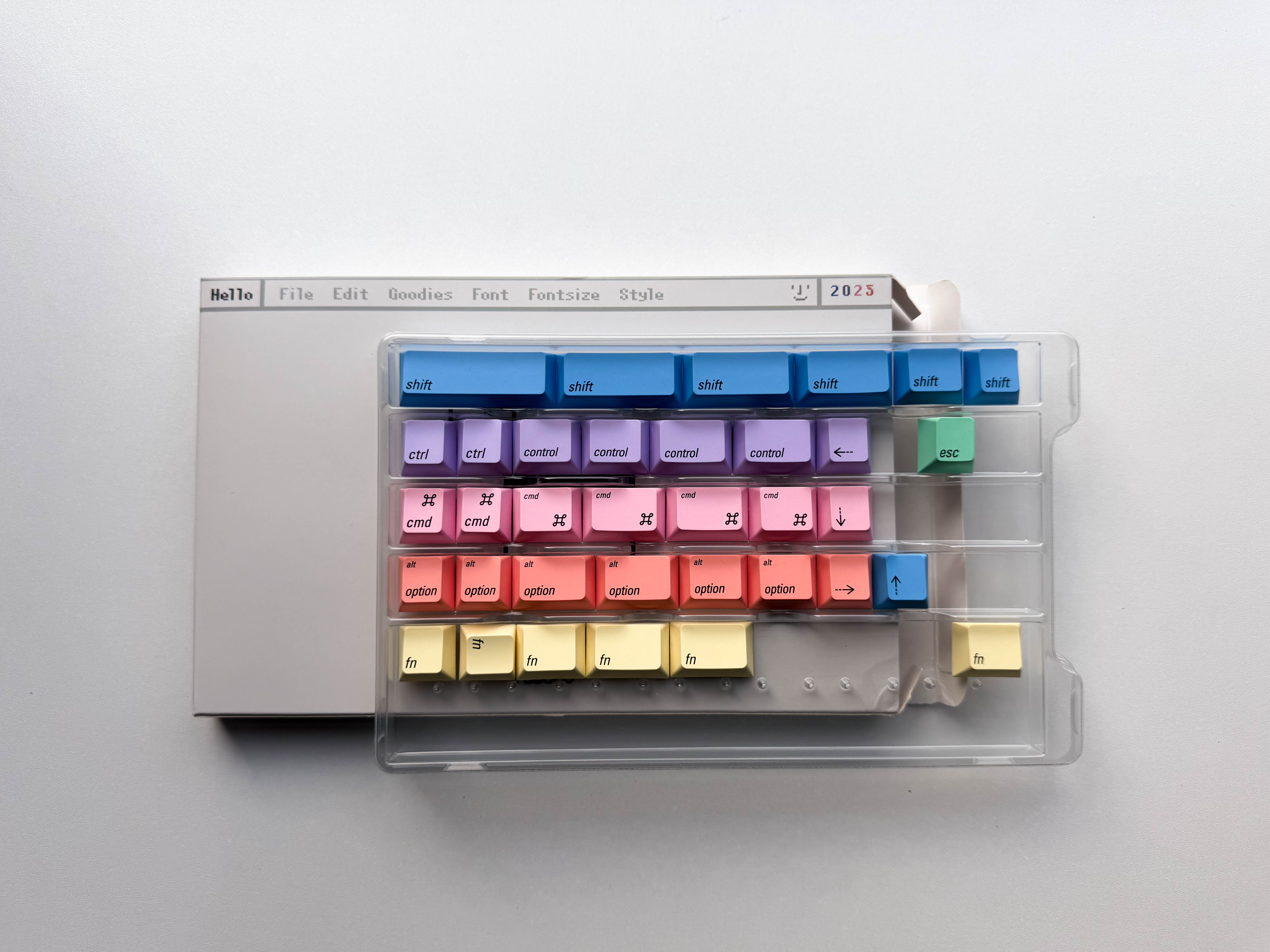 [DISPLAY SET] KBS Mac Color Keycap Set