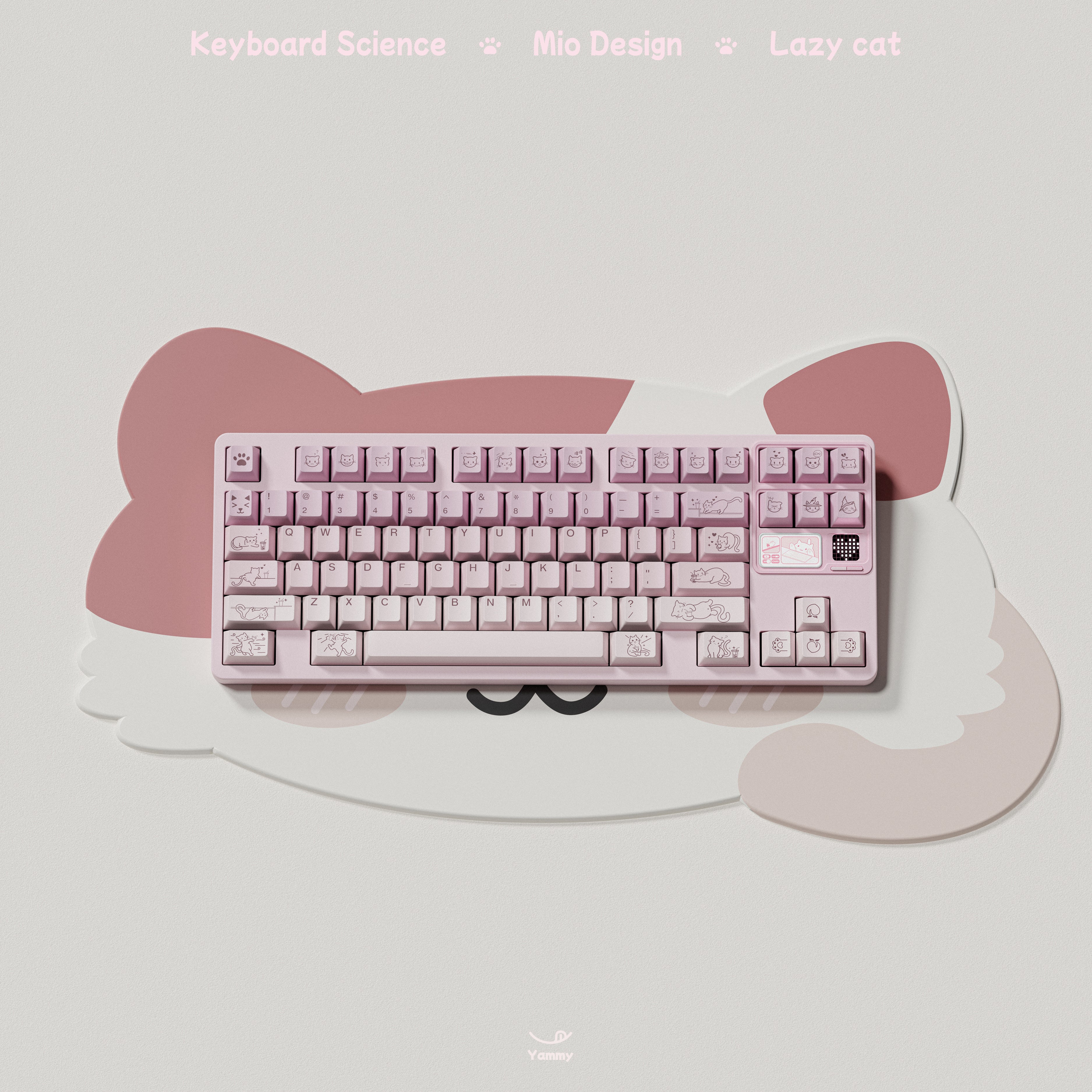KBS Mio Yoghurt Keycaps