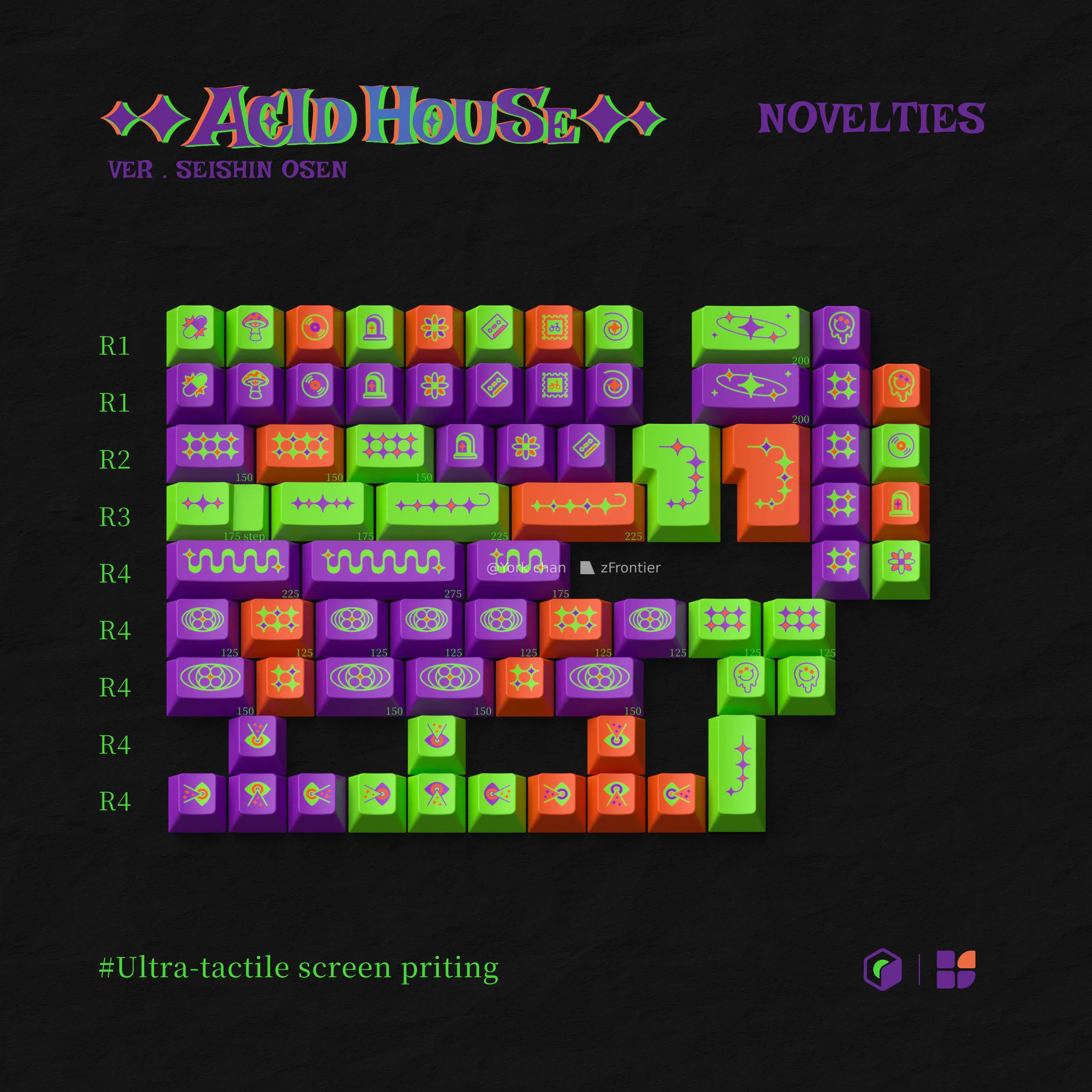 KBS Acid House Keycaps