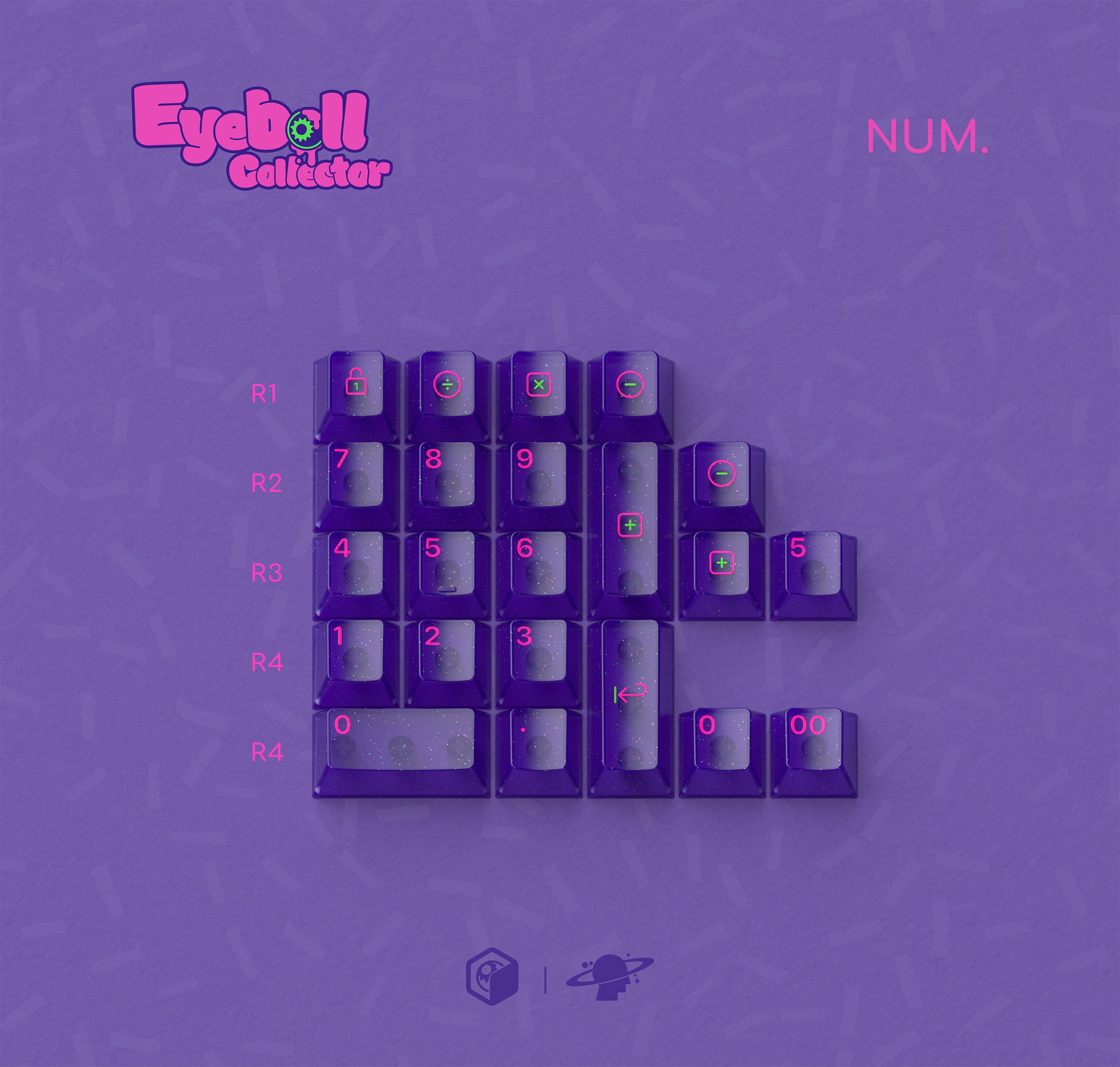 MW Eyeball Collector Keycaps