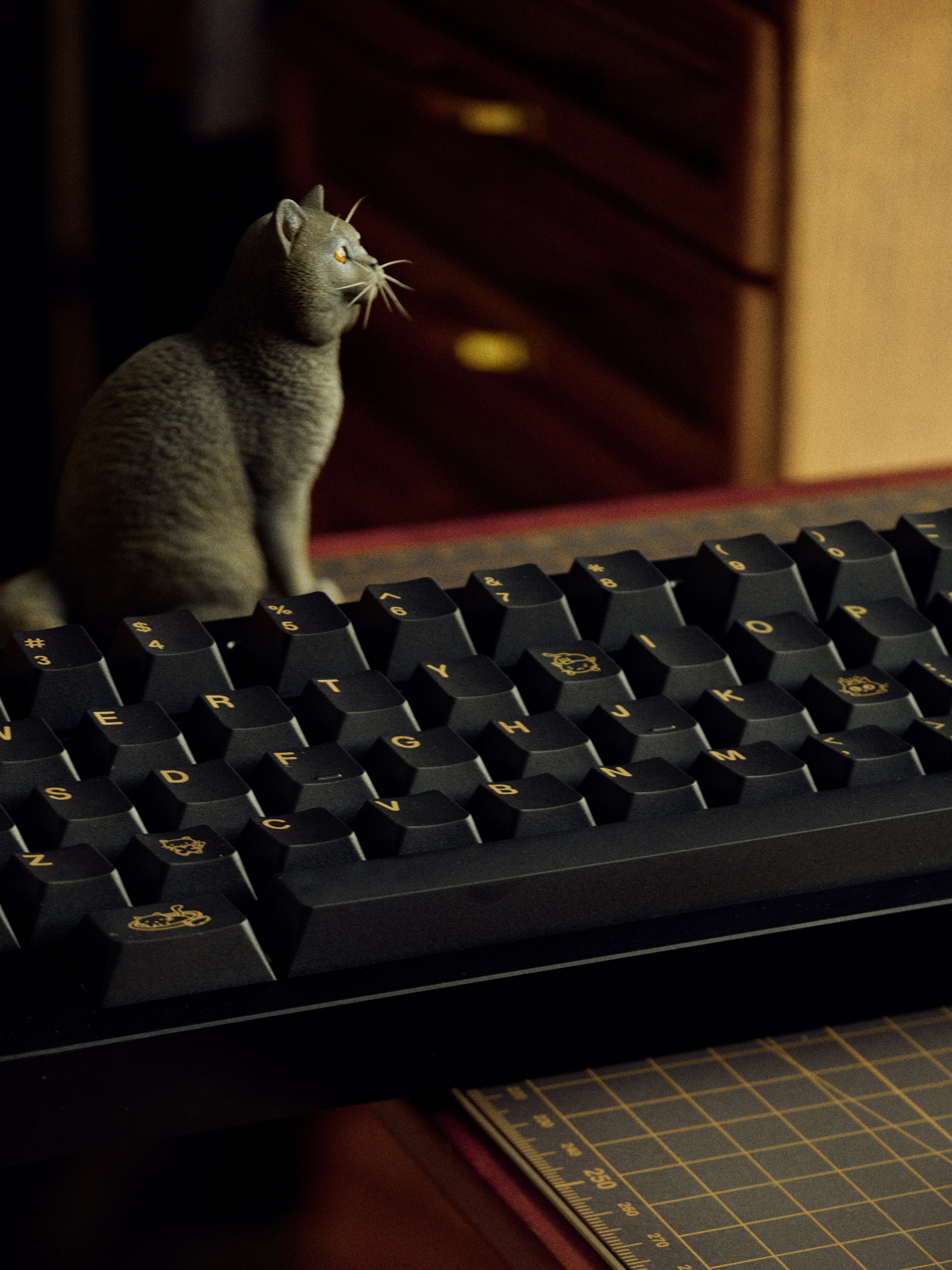 QQ Onyx Keycaps