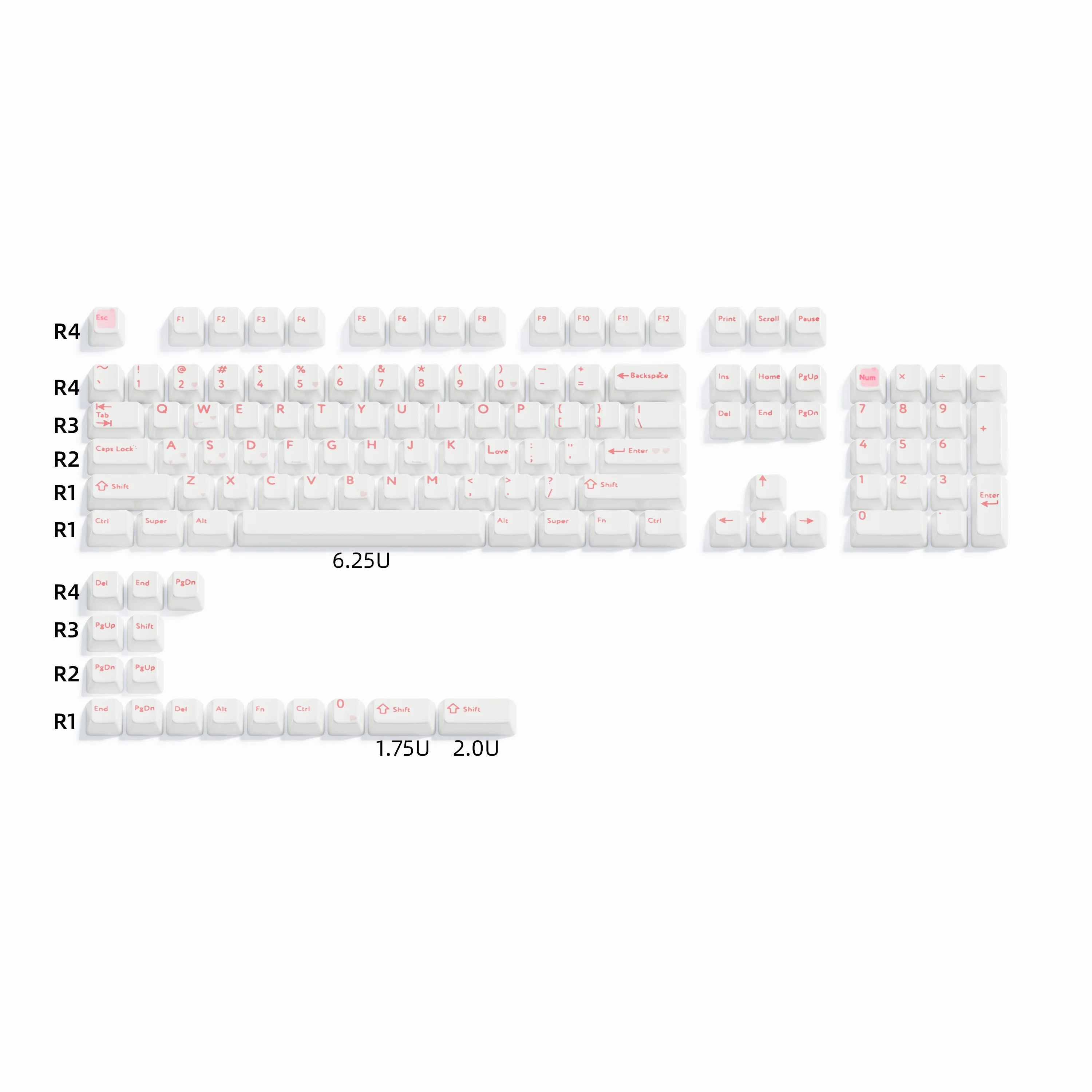 XVX Ceramic Keycaps