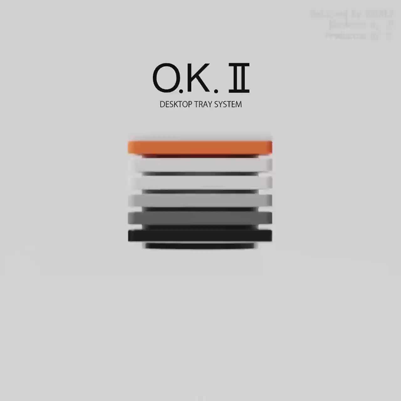 [Group Buy] O.K.II Stackable Screw Tray