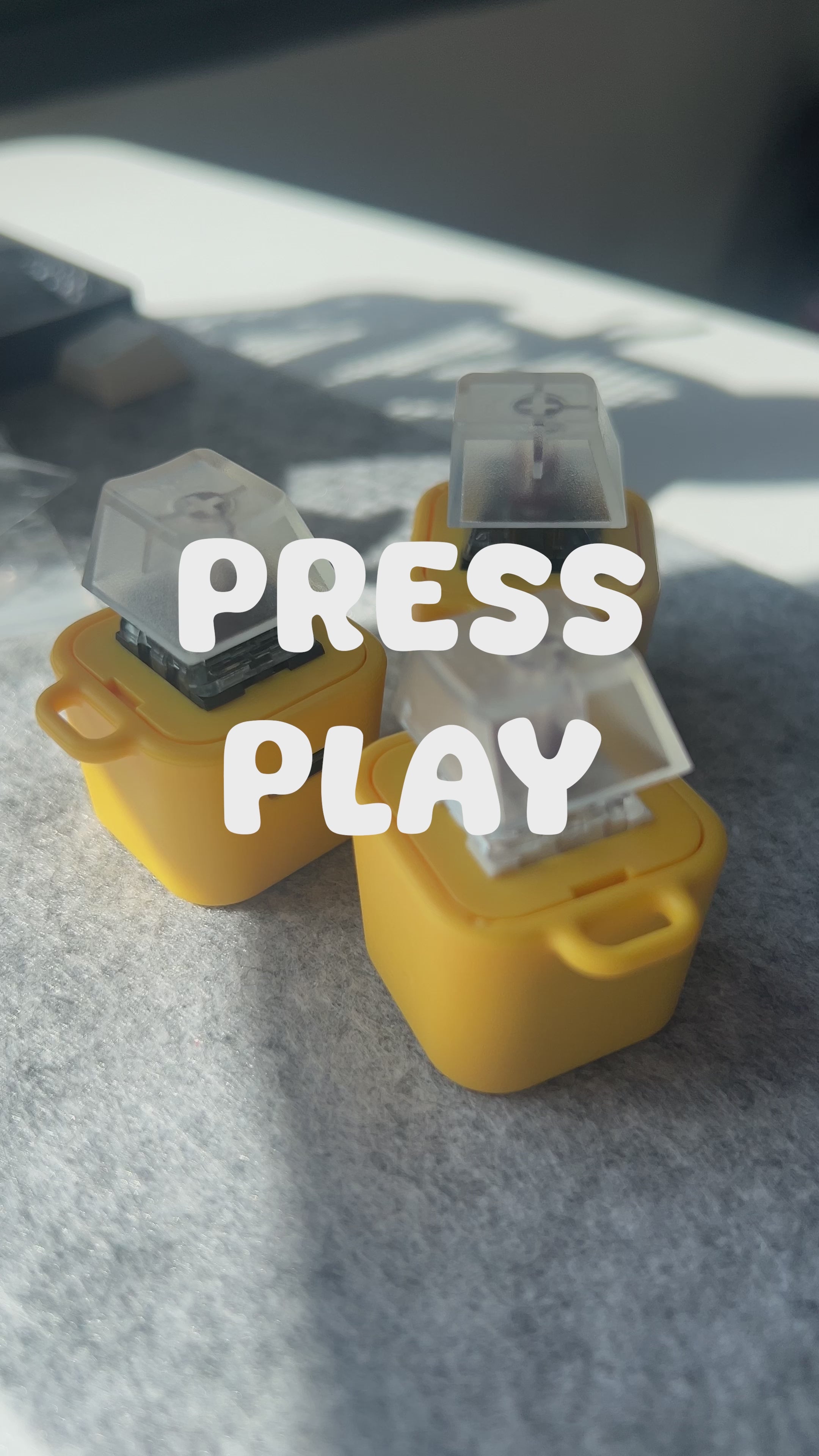 Fidget Switch RGB Custom Audio Keychain