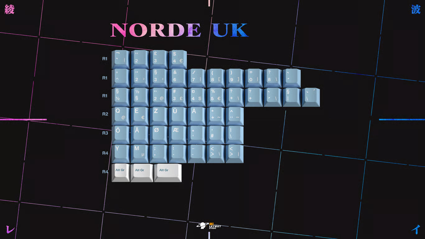 MW Lilith R2 Keycaps