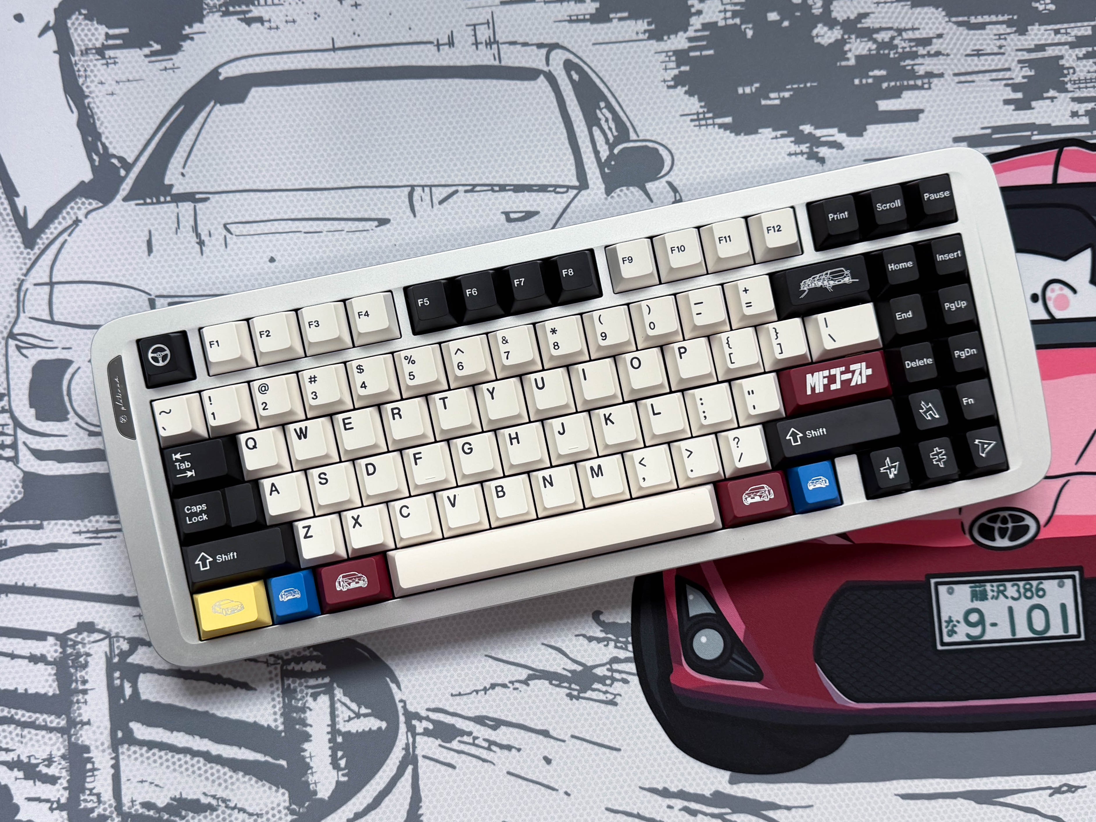 QQ x KBS Drift Keycaps
