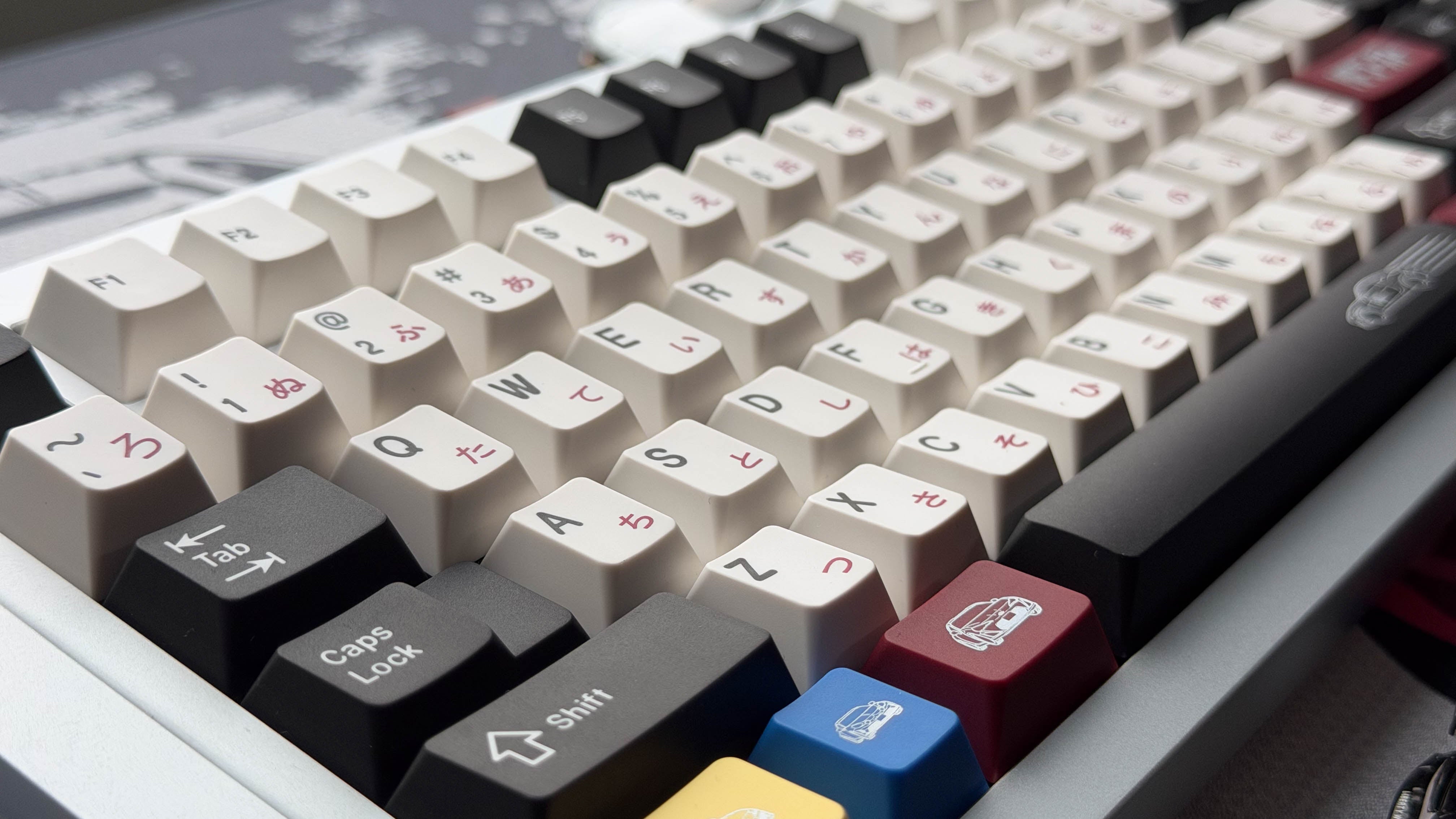 QQ x KBS Drift Keycaps