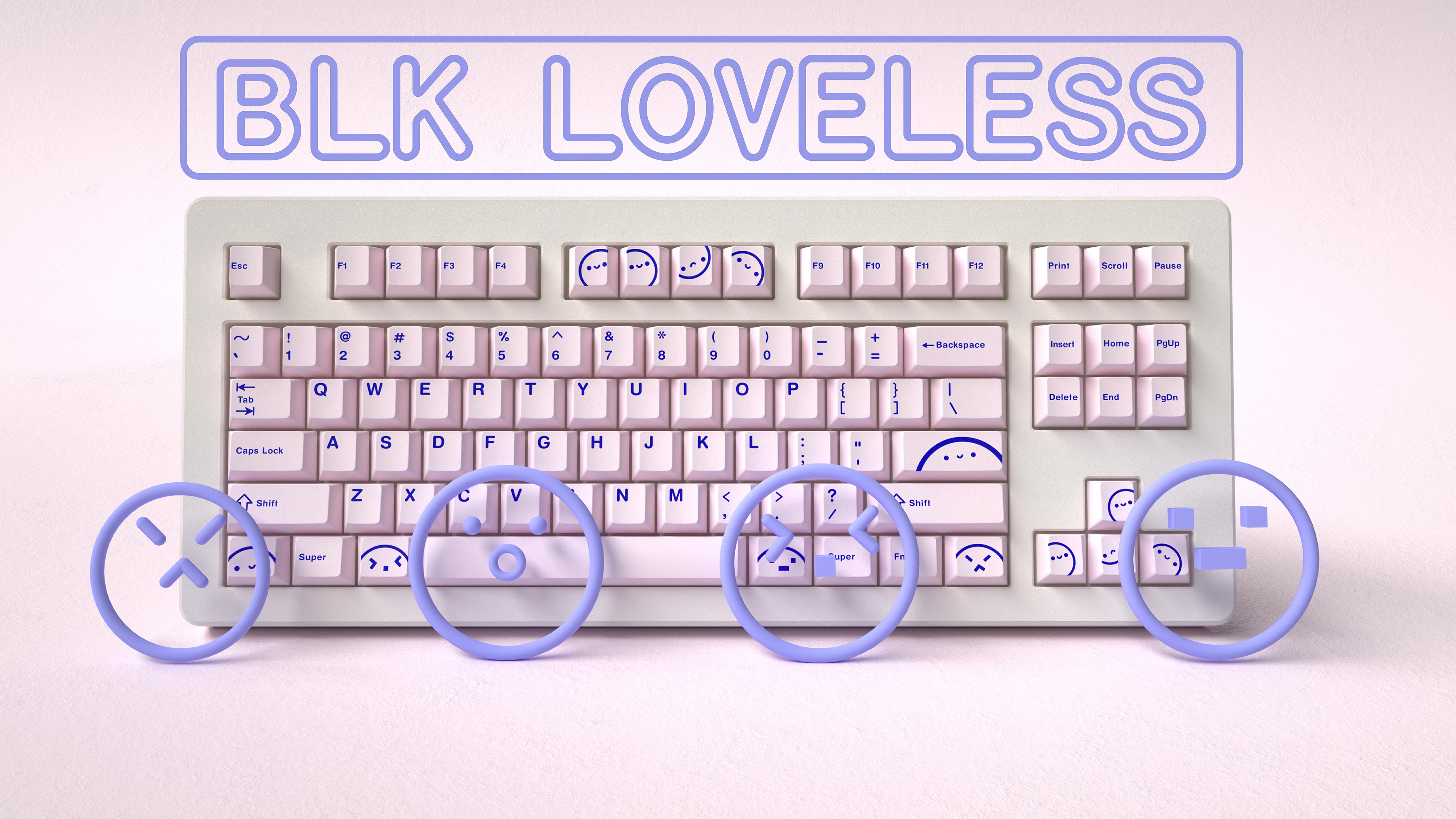 BOLO & Aquarius LOVELESS ☺ Keycaps