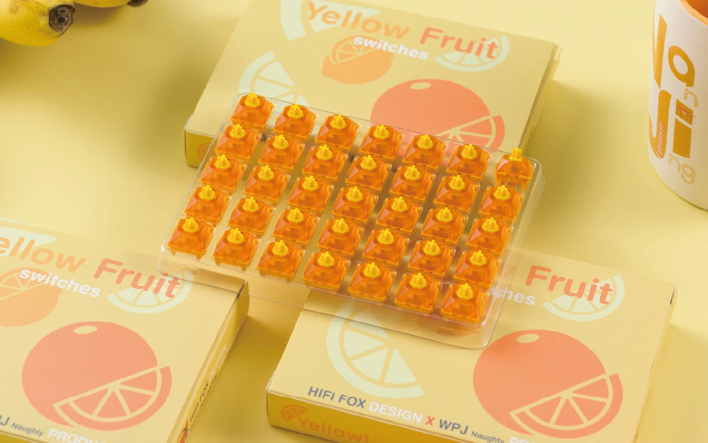 Yellow Fruit Diamond Switch
