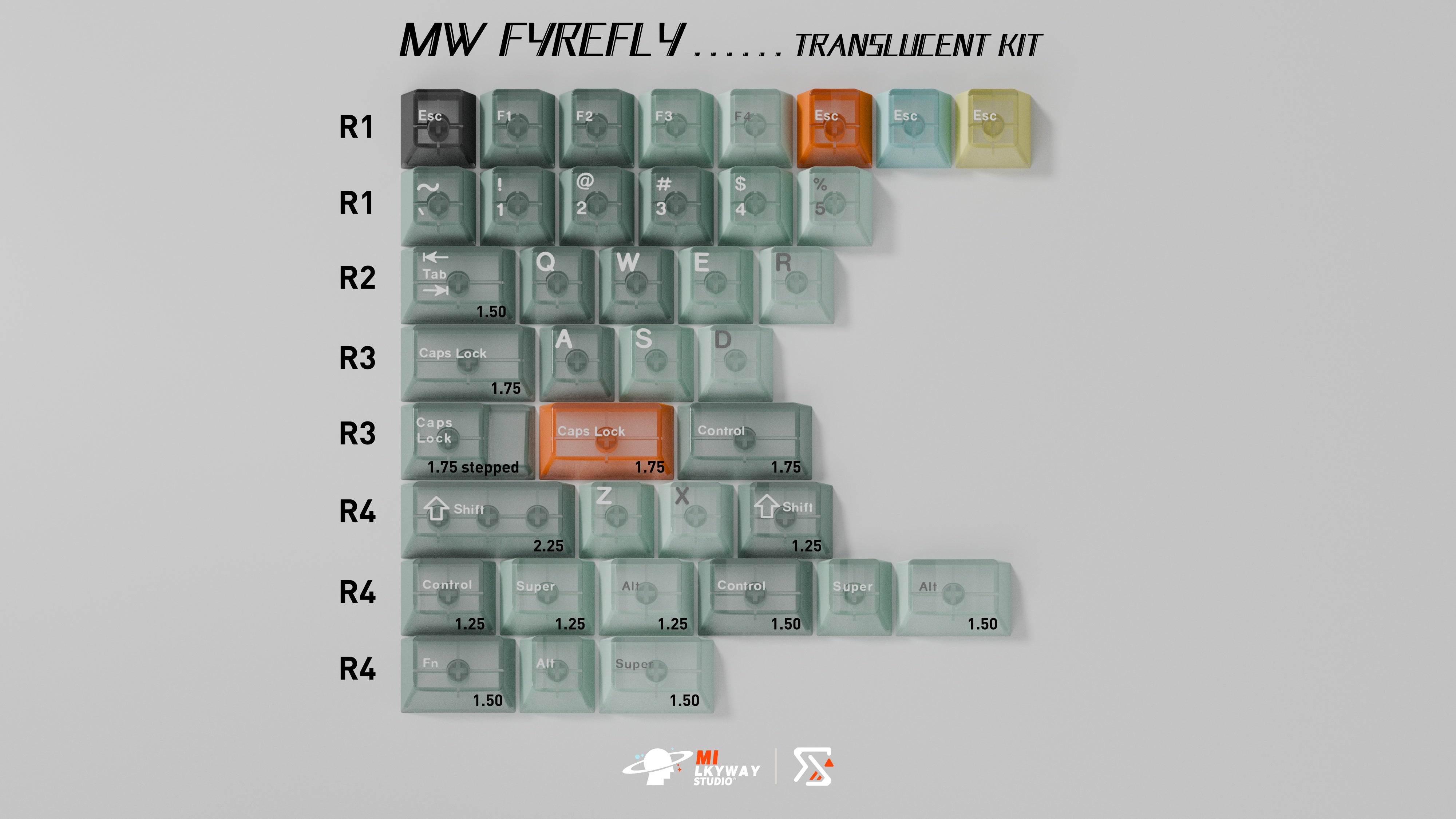 MW Fyrefly Keycaps