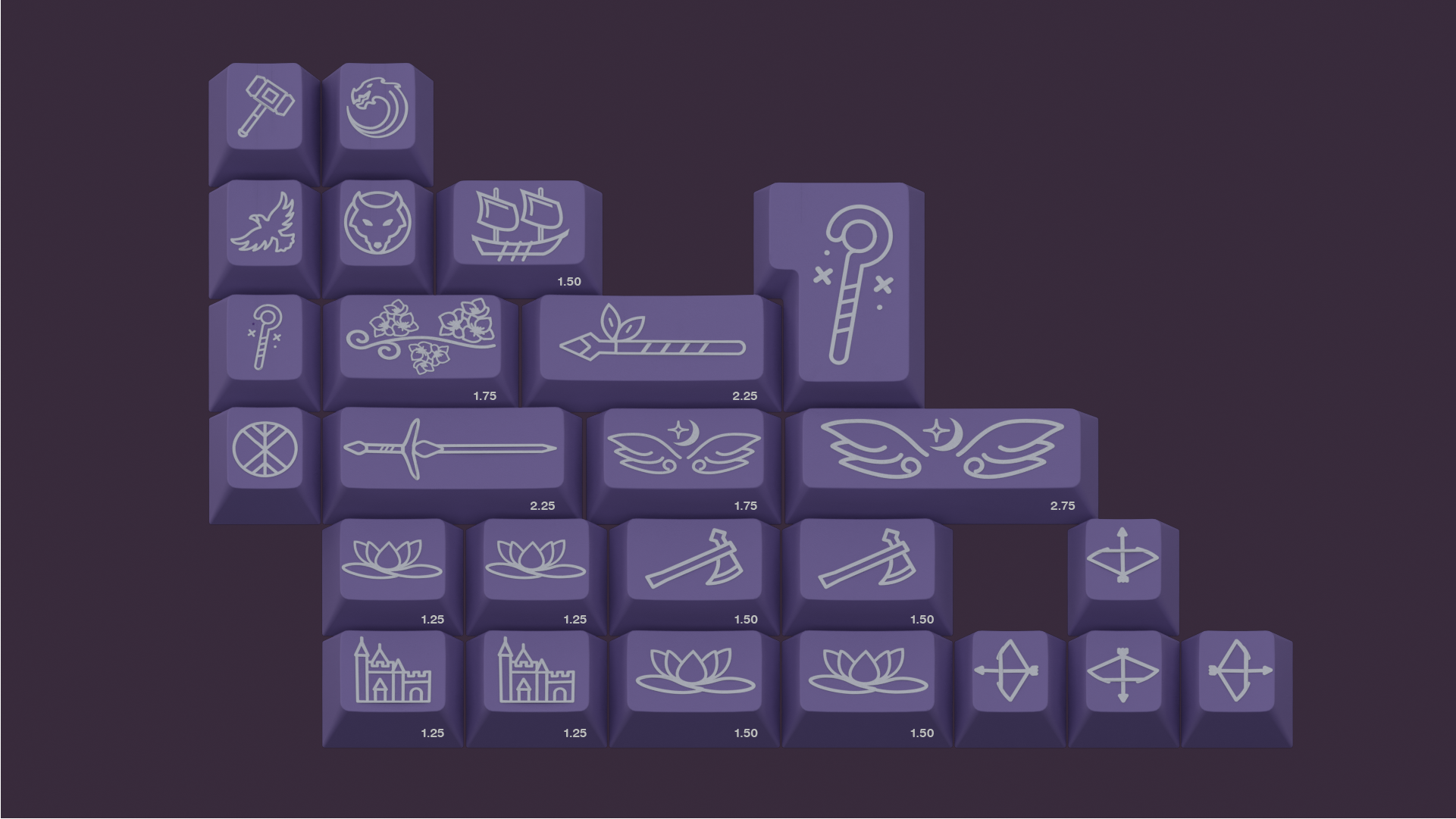 MW Alfheim Keycaps