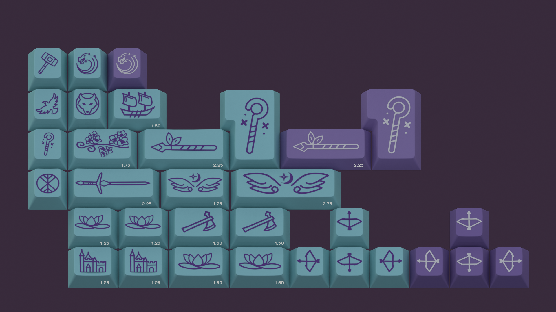 MW Alfheim Keycaps