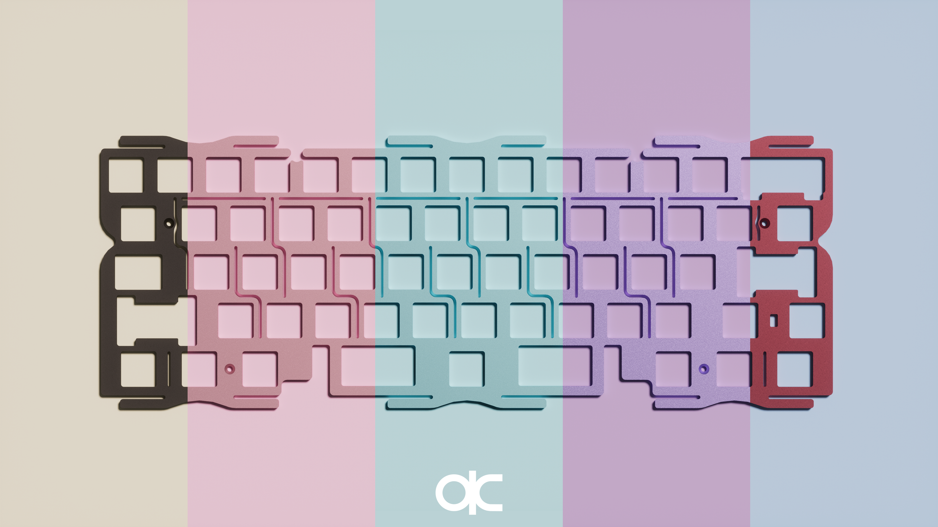 QK60 round3 組み立て済 QK60 Round 3 by Qwertykeys